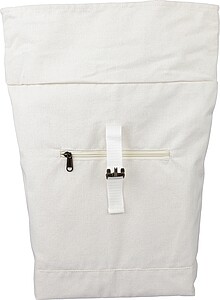 Rolovací batoh z recyklované polybavlny, béžová