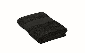 Ručník, 50x30cm, černý
