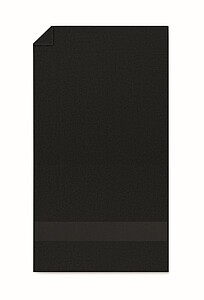 Ručník, 50x30cm, černý