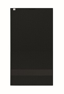 Ručník, 50x30cm, černý