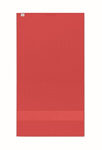 Ručník, 50x30cm, červený