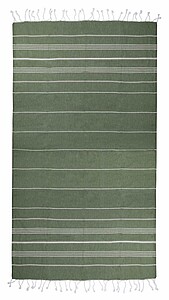 Ručník HAMAM 100x180 cm gr/m2, khaki