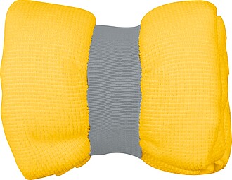 Ručník z mikrovlákna s elastickým páskem, žlutá