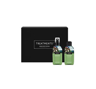 Sada 2 ks cestovní kosmetiky (50 ml) TREATMENTS® v dárkové krabičce - Mahayana - reklamní předměty