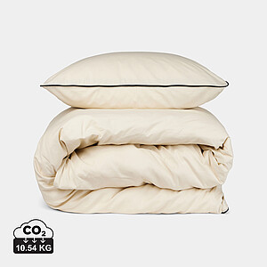 Sada 4ks povlečení VINGA z organické bavlny, béžová - reklamní předměty