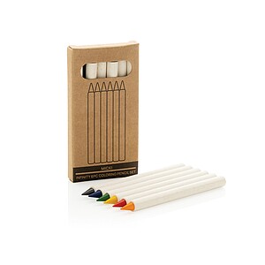 Sada 6 nekonečných pastelek s grafitovým hrotem