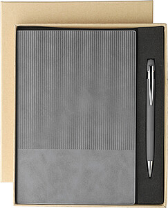 Sada bloku a propisky, šedá