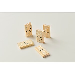 Sada domina a karet, hnědá