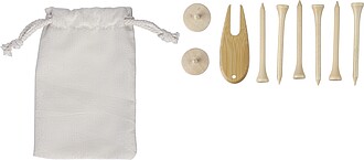 Sada golfových odpališť, hnědá