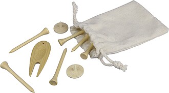 Sada golfových odpališť, hnědá