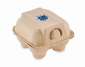 Sada na malování dřevěných vajec, světle hnědá