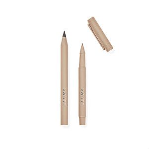 Sada per z recyklovaného hliníku, světle hnědá