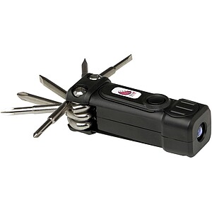 Sada šroubováku se světlem, černá