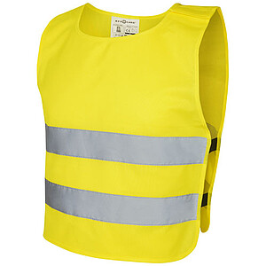 Sada vesty, batohu a tkaniček s reflexními prvky pro děti