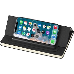 Sada zápisníku a kuličkového pera, černá