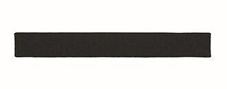 Šála z polyesteru RPET, černá