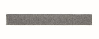 Šála z polyesteru RPET, světle šedý melír