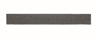 Šála z polyesteru RPET, tmavě šedý melír