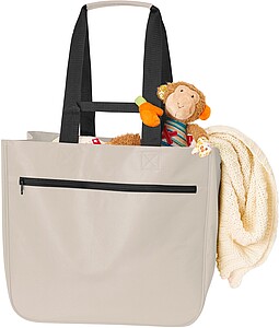 SALAVITA Nákupní prostorná taška, béžová