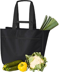 SALAVITA Nákupní prostorná taška, černá