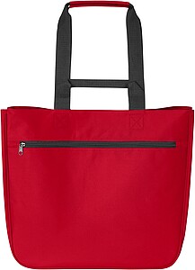 SALAVITA Nákupní prostorná taška, červená