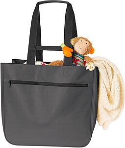 SALAVITA Nákupní prostorná taška, šedá