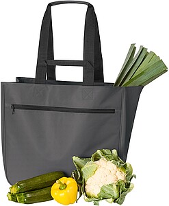 SALAVITA Nákupní prostorná taška, šedá