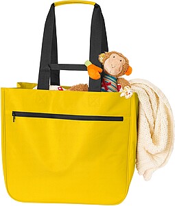 SALAVITA Nákupní prostorná taška, žlutá