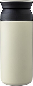 SAMLAR Dvoustěnný termohrnek z nerezové oceli, 350 ml, krémová bílá - termohrnek s vlastním potiskem