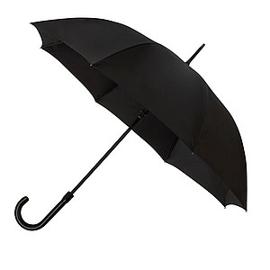 SANTANDER Pánský holový deštník, černý - reklamní deštníky