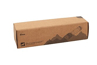 SCHWARZWOLF BIWA Kovová svítilna s Cree a COB diodami, černá