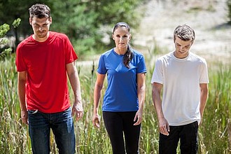 SCHWARZWOLF COOL SPORT MEN funkční tričko červená XXL