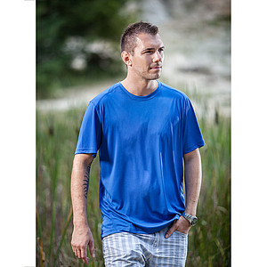 SCHWARZWOLF COOL SPORT MEN funkční tričko, modrá XXL