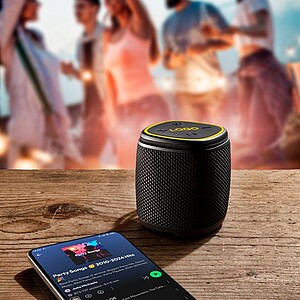 SCHWARZWOLF HERMON 5W voděodolný bezdrátový reproduktor, černá