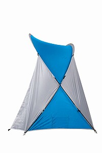 SCHWARZWOLF KERKINI Outdoorový přístřešek pro 2 osoby, modrošedá