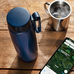 SCHWARZWOLF NIKKO Vakuová termoska, 500 ml, šedá