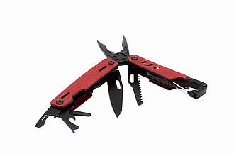 SCHWARZWOLF NOBLE Multifunkční nářadí, 11 ks, červená