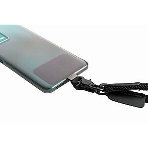 SCHWARZWOLF OMBRONE Šňůrka, černá