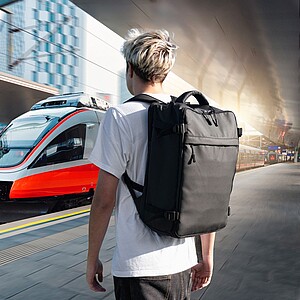 SCHWARZWOLF PALUDI Cestovní batoh, černá