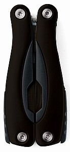 SCHWARZWOLF PONY BLACK NEW Mini multifunkční nářadí, 13 ks, černá - reklamní předměty