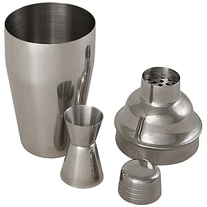 Šejkr na koktejly z recyklované nerezové oceli, stříbrný