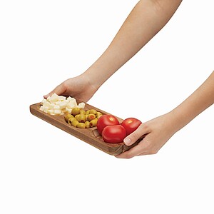 Servírovací tác, hnědá