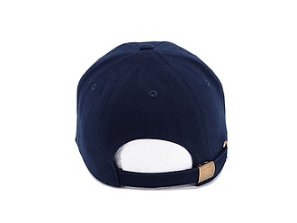 Šestipanelová čepice se sandwich kšiltem, námořní modrá