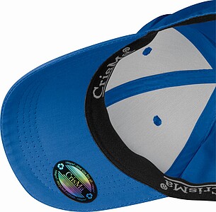 Šestipanelová kšiltovka z recyklované bavlny, modrá