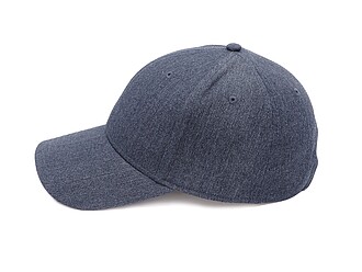 Šestipanelová kšiltovka z recyklovaných materiálů, antracitová