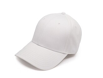 Šestipanelová kšiltovka z recyklovaných materiálů, bílá - reklamní kšiltovky