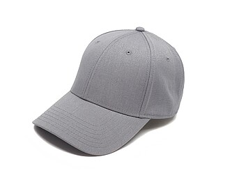 Šestipanelová kšiltovka z recyklovaných materiálů, šedá