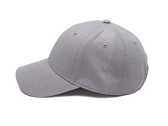 Šestipanelová kšiltovka z recyklovaných materiálů, šedá