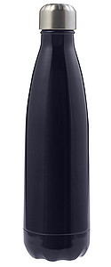 SIARA Dvoustěnná vakuová termoska z nerezové oceli, 500 ml, modrá - reklamní předměty