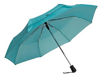 Skládací deštník, automatický OC, pr. 97cm, tyrkysový